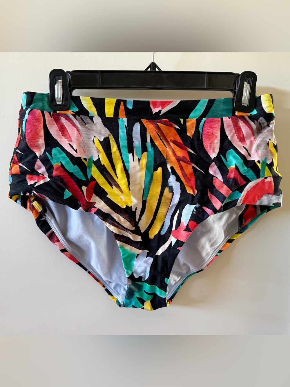 High-Waist Swim Bottoms, Size M by Prana